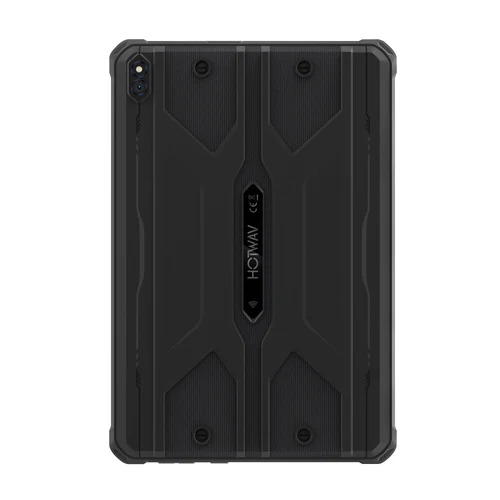 HOTWAV R8 Rugged Tablet, Black, 4G LTE, 10.1" HD+ Display, 12GB RAM (4GB + 8GB Extended), 128GB, Android 14, 10800mAh, Dual SIM [5]