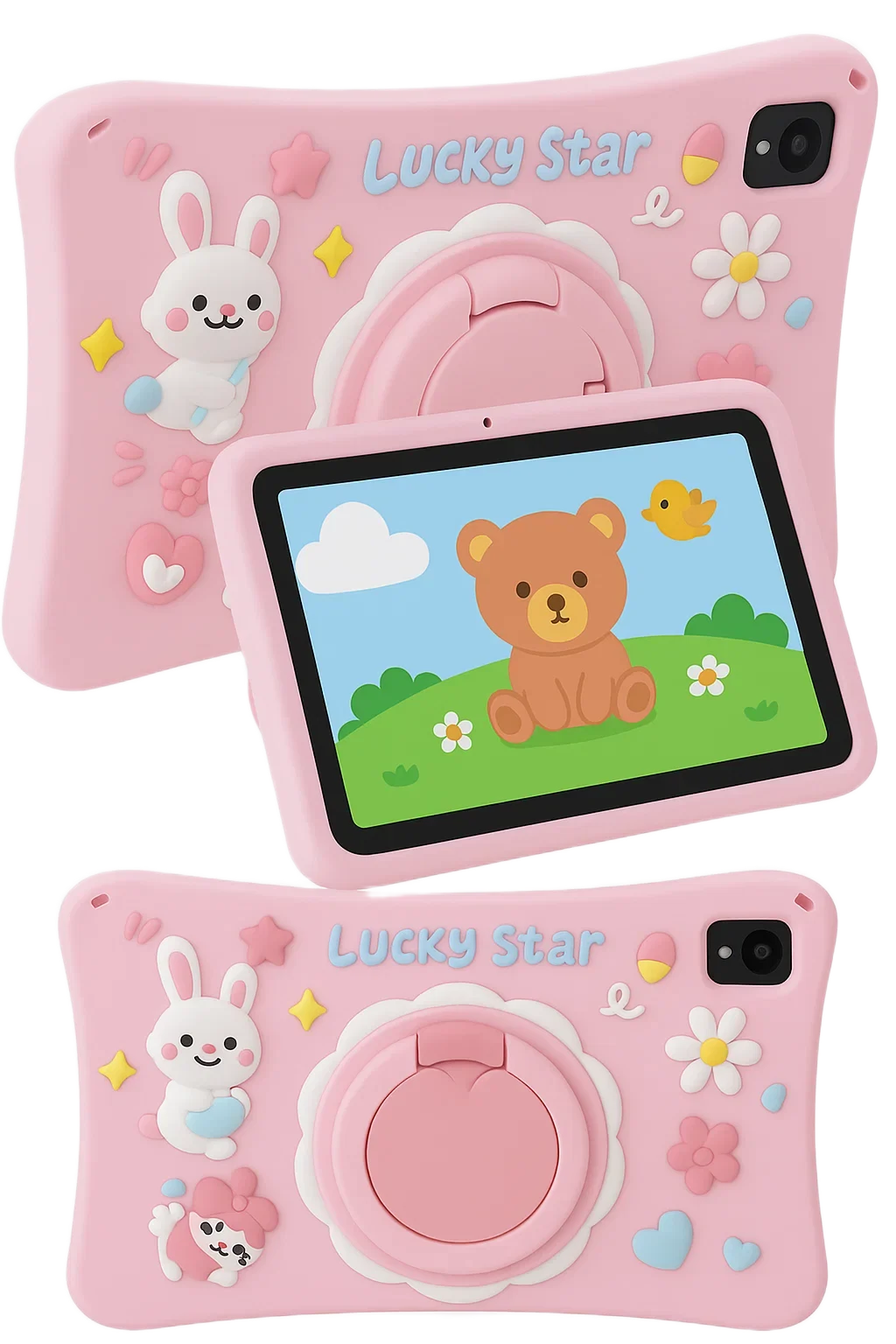 iHunt Tablet PC 12 Ultra Kids Star Pink 10.1 inch IPS Android 14 Octa-Core, 4GB RAM, 256GB, 5G Wi-Fi [2]