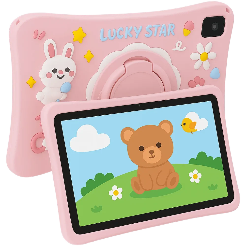 iHunt Tablet PC 12 Ultra Kids Star Pink 10.1 inch IPS Android 14 Octa-Core, 4GB RAM, 256GB, 5G Wi-Fi [3]