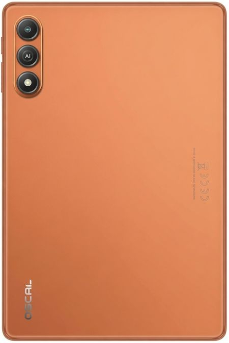 Tabletă OSCAL BOLT 2, Portocaliu, 4G LTE, 11" HD IPS 90Hz, 32GB RAM (8GB + 24GB extensibili), 128GB, Unisoc T7250, 8300mAh, Android 16, Dual SIM [2]