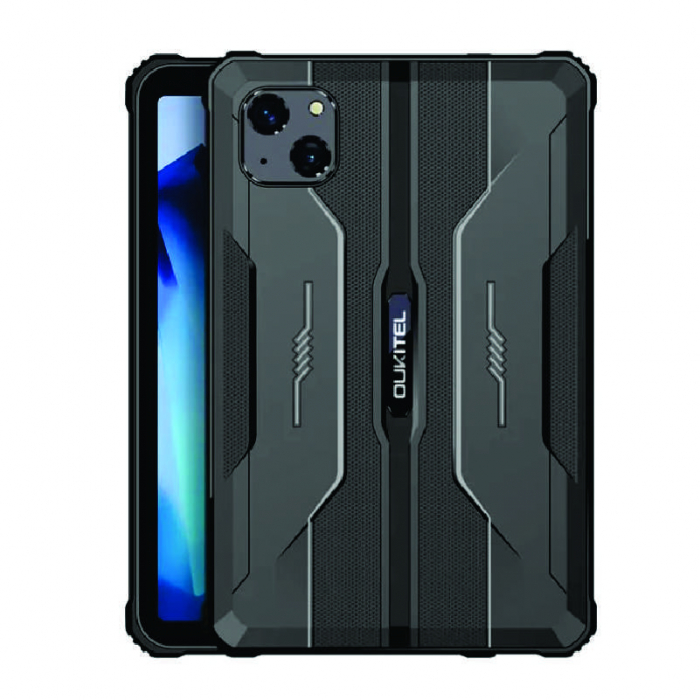 Tableta Oukitel RT3 Grey, 4G, IPS 8" HD, 4GB RAM, 64GB ROM, Android 12, MT6762 P22 OctaCore, IP68, Bt 5.3, Incarcare 10W, 5150mAh, Dual SIM [2]
