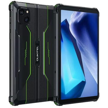 Tableta OUKITEL RT3 PRO, Verde, 4G, 8'' HD Display, Android 14, 16GB RAM (4GB+12GB RAM extensibil), 128GB ROM, 16MP + 8MP, 5150mAh, Dual SIM [3]