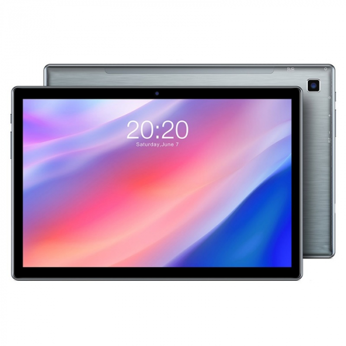 Tableta Teclast P20HD Gri, 4G, IPS 10.1 FHD, Android 10, 4GB RAM, 64GB ROM, SC9863A OctaCore, GPS, Sunet stereo, 6000mAh, Dual SIM imagine noua