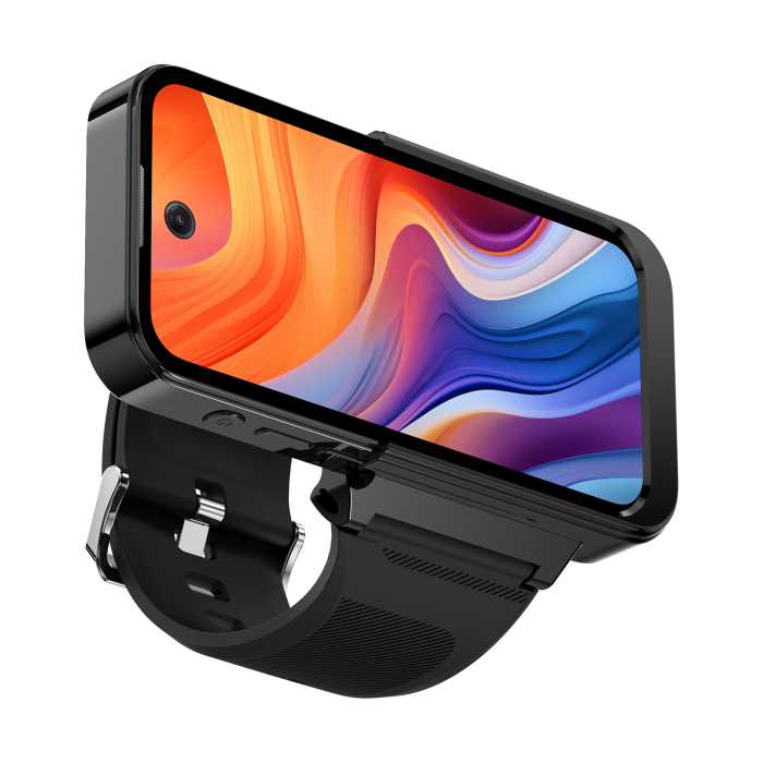 Telefon Ceas Inteligent iSEN PG999, Negru, 4G LTE, Ecran 3.97", 3GB RAM, 64GB, GPS, WiFi, Bluetooth, 1800mAh, Dual SIM [4]