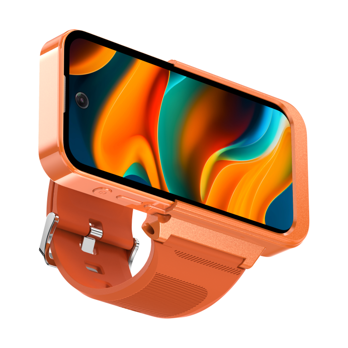 Smart Watch Phone iSEN PG999, Orange, 4G LTE, 3.97" Display, 3GB RAM, 64GB, GPS, WiFi, Bluetooth, 1800mAh, Dual SIM [3]