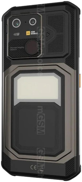 AGM G3 Pro Mobile Phone, Black, 5G LTE, Thermal Camera, 6.72" FHD+ 120Hz Display, 24GB RAM (12GB + 12GB Expandable), 512GB ROM, Android 15, 10000mAh Battery, Dual SIM [2]