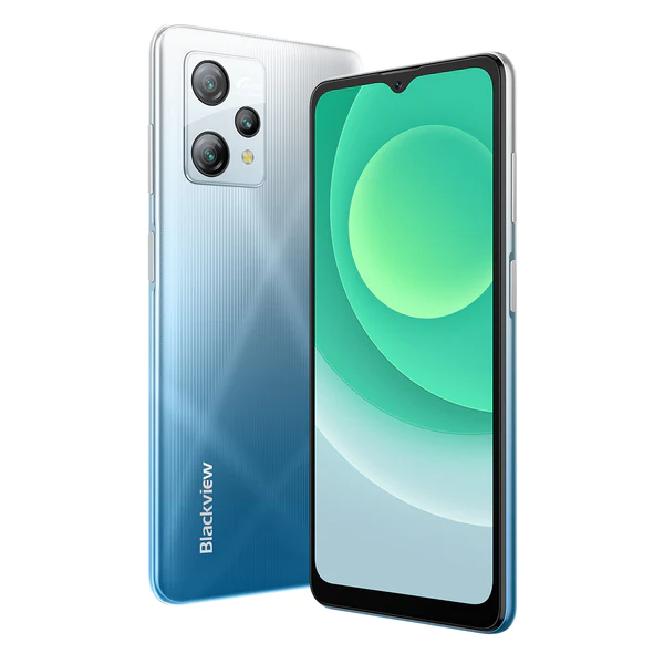 Mobile phone Blackview A53 Blue, 4G, 6.5", IPS LCD, 7GB RAM (3GB + 4GB expandable), 16GB ROM, Android 12, Mediatek MT6761, Bt. v5.0, 5080mAh, Dual SIM [7]