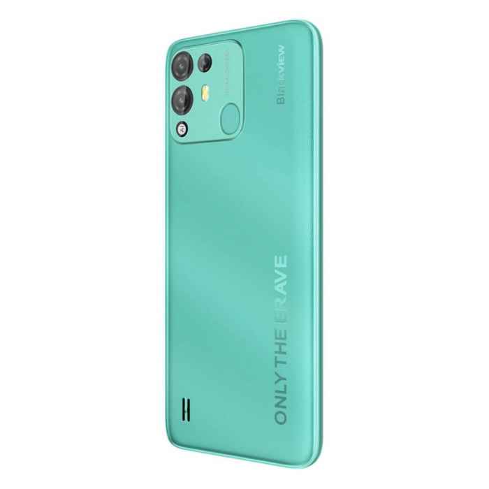 Telefon mobil Blackview A55 Pro Verde, 4G, IPS 6.528" Waterdrop, 4GB RAM, 64GB ROM, Android 11, Helio P22 OctaCore, 4780mAh, Dual SIM [7]