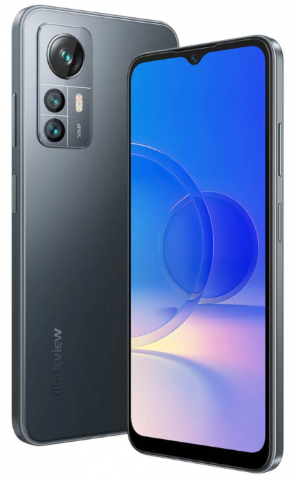 Telefon mobil Blackview A85 Negru, 4G, 6.56" HD+, 8GB RAM, 128GB ROM, Android 12, Unisoc T606 Octa Core, Bt. v5.0, NFC, 4480mAh, Dual SIM [7]