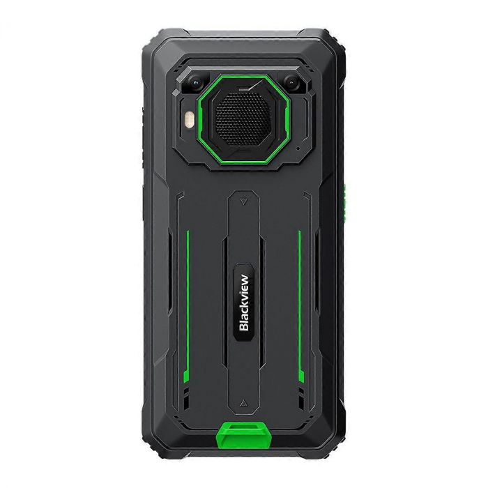 Mobile phone Blackview BV6200 Plus Green, 4G, 6.56" HD+ IPS, 3W Speaker, 24GB RAM (8GB + 16GB expandable), 256GB ROM, Android 14, Unisoc T606, NFC, 11000mAh, 18W, Dual SIM [3]