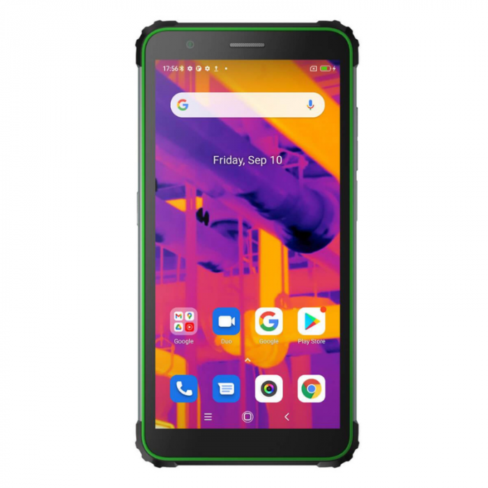 Telefon mobil Blackview BV6600 Pro Verde, 4G, IPS 5.7", 4GB RAM, 64GB ROM, Android 11, Camera termica, Helio P35, IP68, 8580mAh, Dual SIM [2]