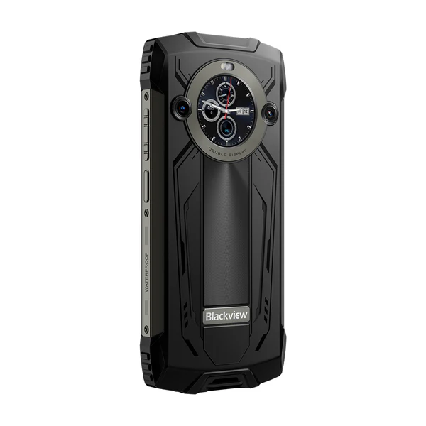 Mobiltelefon Blackview BV8200, Fekete, 4G, 6.5" 2.4K FHD+ 120Hz, 36GB RAM (12GB + 24GB bővíthető), 256GB ROM, Android 14, MediaTek Helio G100, 50MP + 32MP, 8800mAh, 45W, NFC, Dual SIM [5]