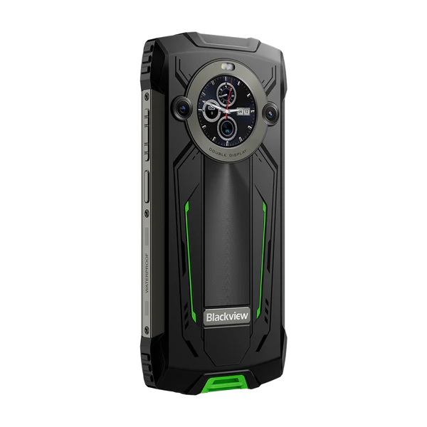 Telefon mobil Blackview BV8200, Verde, 4G, 6.5" 2.4K FHD+ 120Hz, 36GB RAM (12GB + 24GB extensibili), 256GB ROM, Android 14, MediaTek Helio G100, 50MP+32MP, 8800mAh, 45W, NFC, Dual SIM [5]