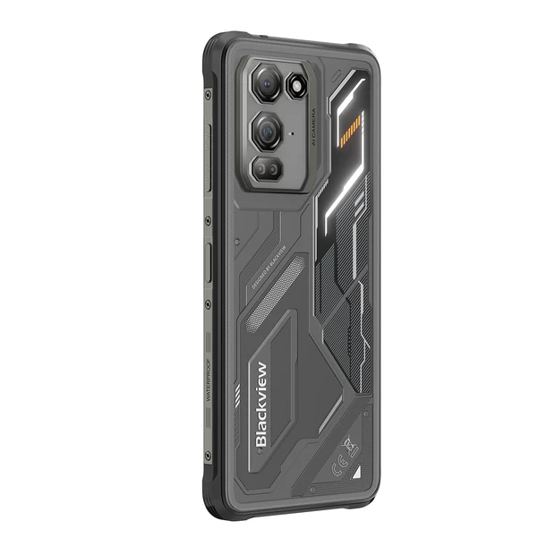 Blackview FORT 200 Mobile Phone, Black, 4G LTE, NFC, 6.78” FHD+ 120Hz, 48GB RAM (12GB + 36GB Extended), 256GB ROM, Helio G100, 5000mAh 33W, 13MP Night Vision, Android 16, Dual SIM [5]