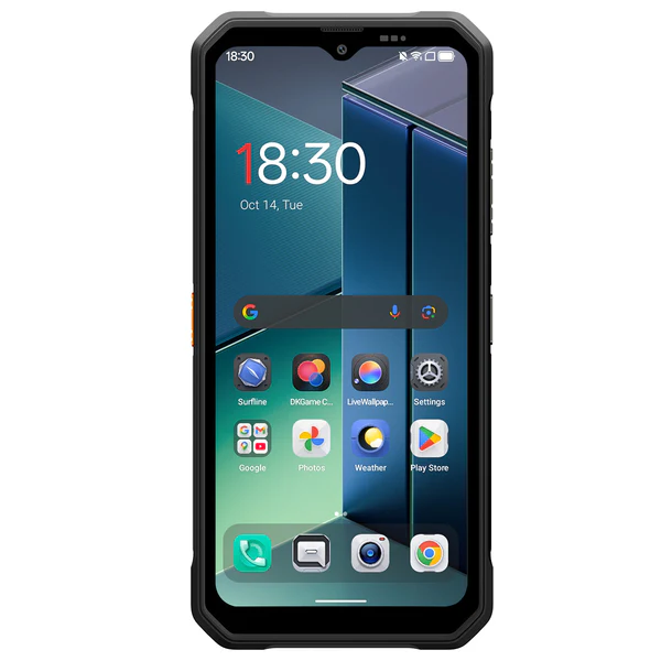 Blackview FORT 2 Ultra-slim , Okostelefon, Fekete, 4G, 6.56" 90Hz, 24GB RAM (6GB + 18GB bővíthető), 128GB ROM, Helio G81, 5000mAh, 18W Gyors Töltés, NFC, Android 15, Dual SIM [2]