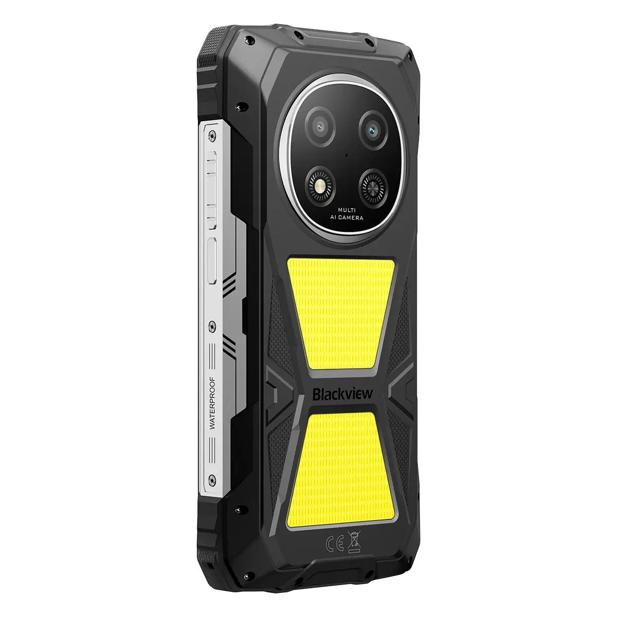 Blackview ROCK 2 Pro Mobile Phone, Black, 5G, 6.67" HD+ 120Hz Display, 32GB RAM (8GB + 24GB Expandable), 256GB ROM, Android 16, 15000mAh Battery, 33W, NFC, Dual SIM [4]
