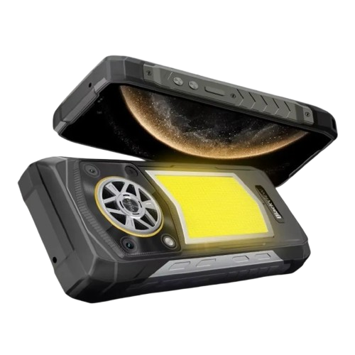 Telefon Mobil Blackview ROCK 5, Negru, 4G, 6.78" 2.4K 120Hz, 48GB RAM (12GB + 36GB extensibili), 256GB ROM, 20000mAh, 108MP, 20MP Night Vision, Camping Light, 5W Hi-Fi Stereo Sound, Helio G100, Android 16, Dual SIM [2]