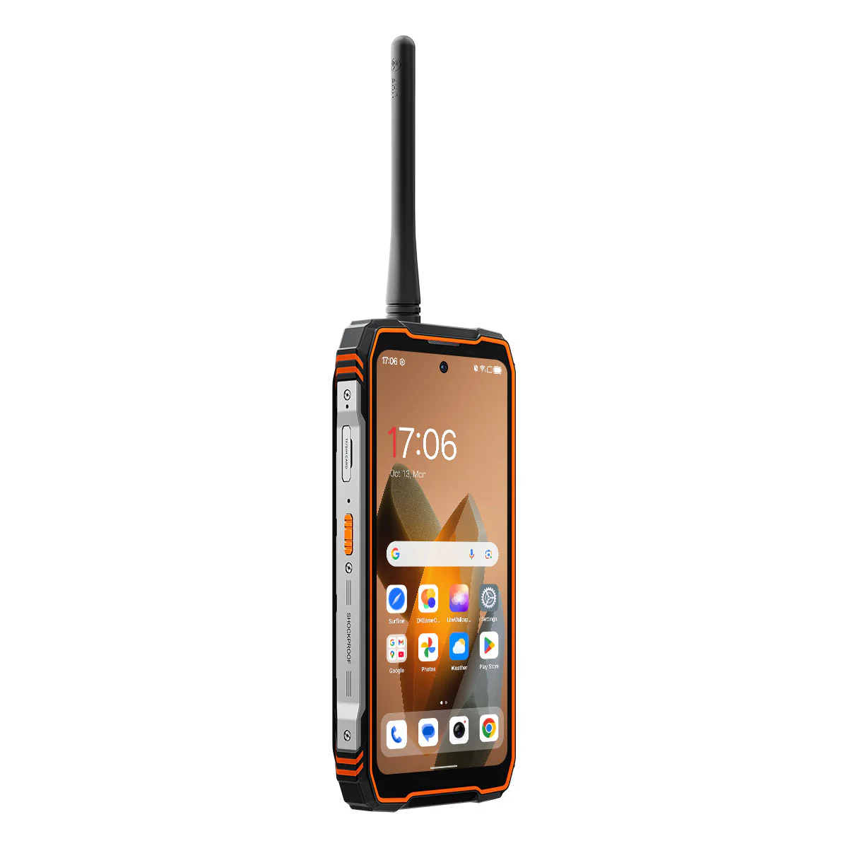 Telefon Mobil Blackview Xplore 1Walkie Talkie, Portocaliu, 5G, 6.78″ FHD+, 48GB RAM (16GB + 32GB Extensibili), 512 GB ROM, 64 MP, Android 15, Dimensity 7050, Ecran Secundar, Night Vision, 20000 mAh [2]