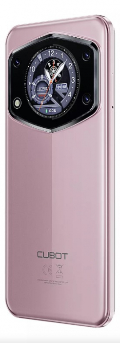Mobile phone Cubot A30, Pink, 4G, 6.745" HD+ 90Hz, Dual Screen, 16GB RAM (6GB + 10GB expandable), 128GB ROM, Android 14, Unisoc T616, 48MP, 5100mAh, Face ID, Dual SIM [5]
