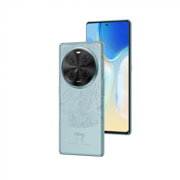 Telefon mobil Cubot Hafury Meet, Verde, 4G, 6.67" FHD+ Oled Curbat, 24GB RAM(12GB+ 12GB extensibil), 256GB ROM, Android 13, G99 Octa-Core, 100MP+32MP, NFC, OTG, Face Id, 5100mAhmAh, Dual SIM [2]