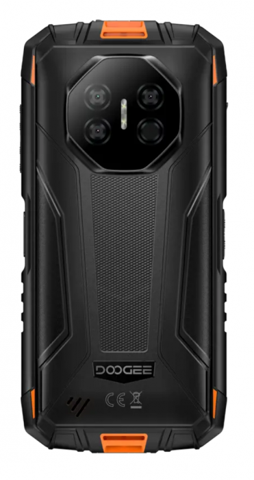 Telefon mobil Doogee Fire 3 Ultra, Portocaliu, 4G, 5.5" HD+ IPS, 24GB RAM(6GB+18GB Extensibili), 256GB ROM, 16MP, Android 15, Unisoc T7200, Night Vision, NFC, Incarcare inversa, 8350mAh, 18W, Dual SIM [5]