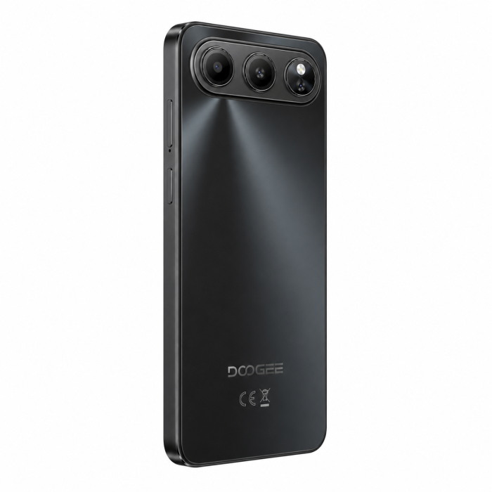 DOOGEE Note 60 Mobile Phone, Black, 4G LTE, NFC, 6.56” HD+ 90Hz, 32GB RAM (3GB + 29GB Extended), 128GB ROM, Unisoc T7225, 6150mAh, 13MP Camera, Android 16, Dual SIM [3]