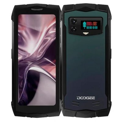 Telefon mobil Doogee S Mini Negru, 4G, 4.5 QHD, 15 GB Ram (8GB + 7GB), 256GB ROM, G99, Android 13, 3000mAh, Dual SIM