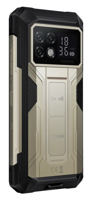 Mobile Phone Doogee S200 Max, Gold, 5G, 6.72" FHD+ IPS, 36GB RAM (16 GB + 20 GB Expandable), 512 GB, 108 MP, Android 15, Dimensity 7050, Secondary Rear Display, Night Vision, 22000mAh, 66 W, Dual SIM [5]