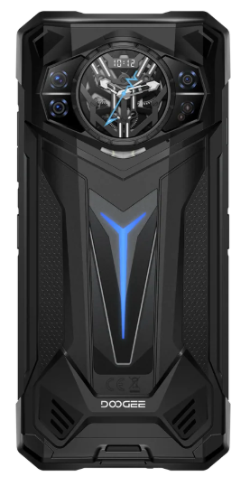 Doogee S200 Ultra Mobile Phone, Black, 5G, 6.72" IPS FHD+, Rear screen 1.32" AMOLED, 48GB RAM (12GB+36GB expandable), 1TB ROM, 100MP, Android 15, Dimensity 7400, 11000mAh, 66W, Dual SIM [3]