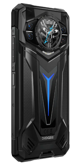 Doogee S200 Ultra Mobile Phone, Black, 5G, 6.72" IPS FHD+, Rear screen 1.32" AMOLED, 48GB RAM (12GB+36GB expandable), 1TB ROM, 100MP, Android 15, Dimensity 7400, 11000mAh, 66W, Dual SIM [5]