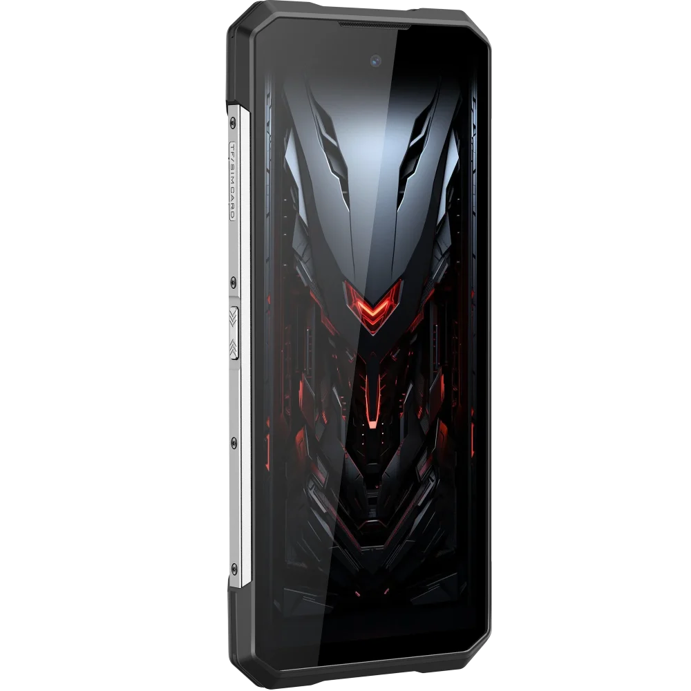 DOOGEE S200E Mobile Phone, Silver, 5G, 1.32" AMOLED Secondary Display, 6.72" FHD+ 120Hz, 48GB RAM (8GB + 40GB Extended), 256GB ROM, 100MP + 20MP Night Vision, Android 16, 10100mAh, Dual SIM [3]