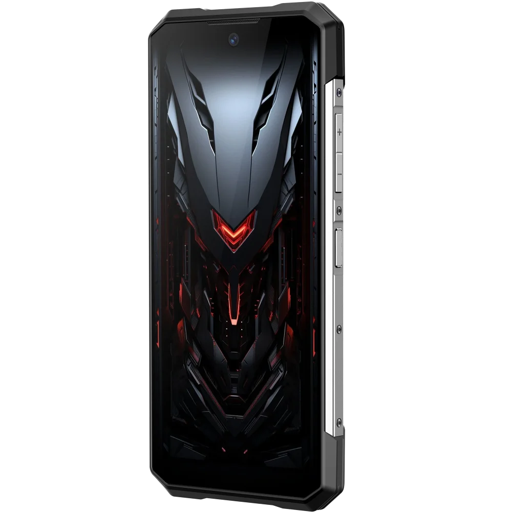 DOOGEE S200E Mobile Phone, Silver, 5G, 1.32" AMOLED Secondary Display, 6.72" FHD+ 120Hz, 48GB RAM (8GB + 40GB Extended), 256GB ROM, 100MP + 20MP Night Vision, Android 16, 10100mAh, Dual SIM [4]