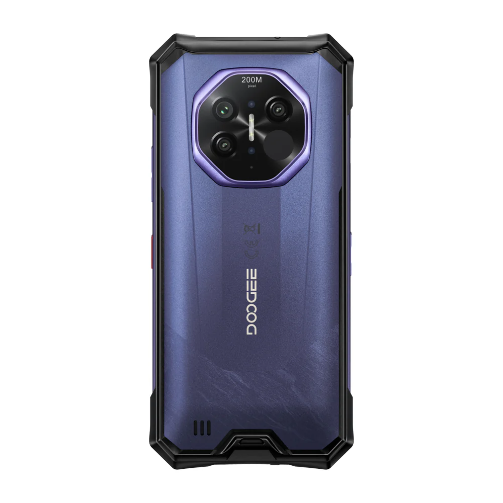 DOOGEE S300 Plus Okostelefon, Lila, 5G, 200MP + 64MP Night Vision, 6.78" 120Hz, 48GB RAM (12GB + 36GB bővíthető), 1TB, Dimensity 8300, Android 16, NFC, 11000mAh, Dual SIM [4]