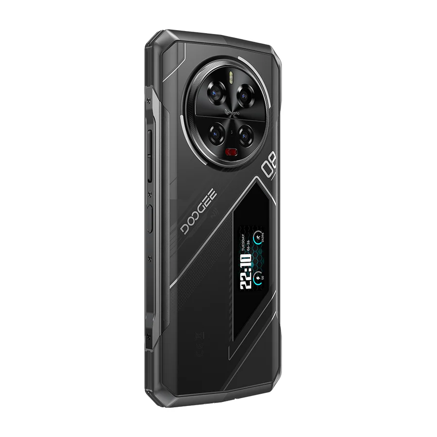 Mobile Phone DOOGEE V40 Pro, Midnight Silver, 5G, 6.78'' 1080x2460, Android 14, 36GB RAM (16GB + 20GB expandable), 512GB ROM, 200MP + 32MP, 8680mAh, Dual SIM [3]