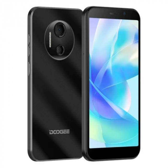 Telefon mobil Doogee X97 Pro Negru, 4G, 6.0 HD+, 4GB RAM, 64GB ROM, Android 12, Helio G25 OctaCore, NFC, 4200mAh, Dual SIM image