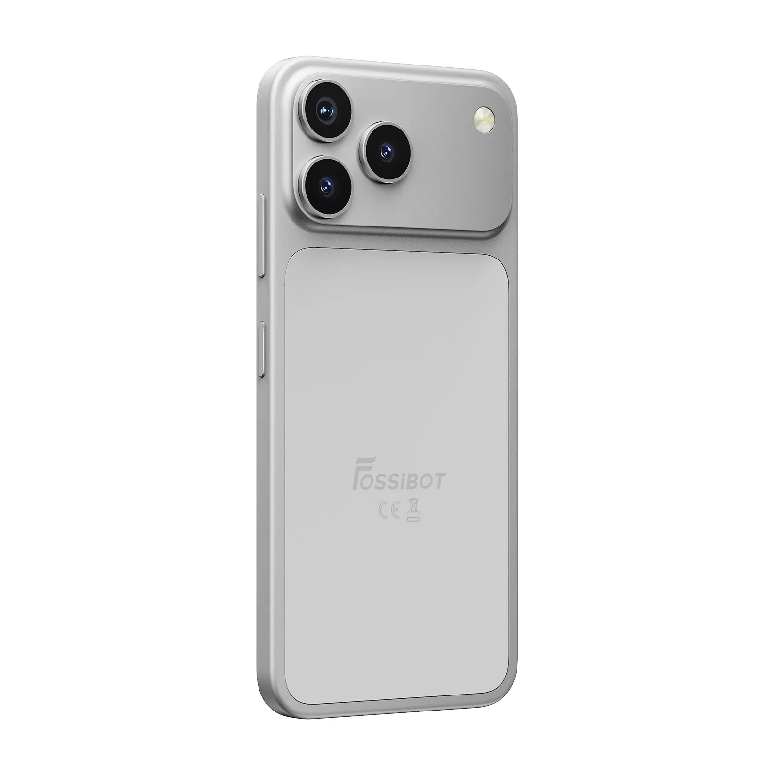 Telefon Mobil FOSSiBOT C17, Silver, 4G LTE, 6.9” HD+ 120Hz, 16GB RAM (4GB + 12GB extensibili), 128GB ROM, Unisoc T615, 5000mAh, Cameră 16MP AI, Fosi AI, Gemini AI, Android 16, Dual SIM [6]
