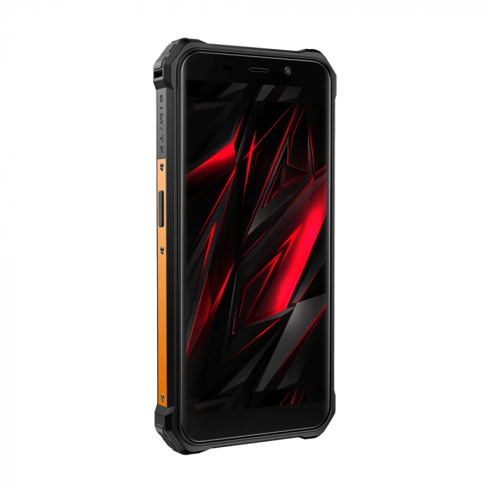 Mobile Phone FOSSiBOT F101 Pro, Orange, 4G, Dual Display, 5.45" HD+ IPS 1.32", 15GB RAM (8GB + 7GB expandable), 128GB ROM, 24MP+8MP, Android 13, MT8788 Octa Core, NFC/HAC, 10600mAh, 18W, Dual SIM [2]