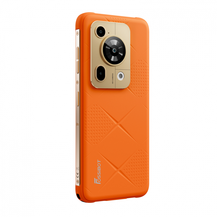 Telefon mobil FOSSiBOT F112 Pro 5G, Portocaliu, 6.88” HD+ IPS, 24GB RAM(8GB+16GB extensibili), 256GB ROM, Android 14, Incarcare inversa, 50MP+16MP, 18W, Dual SIM Hybrid [7]