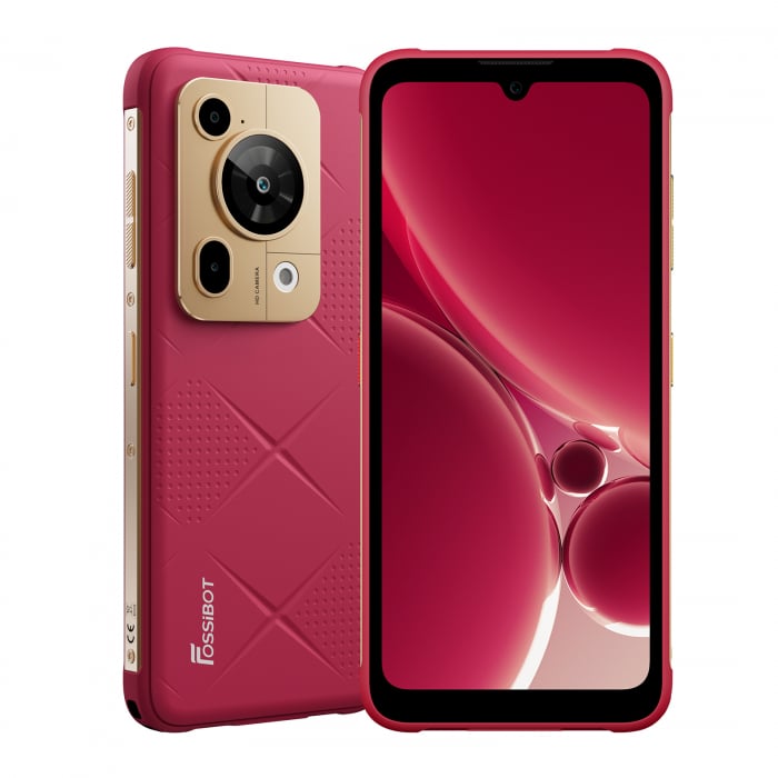 Telefon mobil FOSSiBOT F112 Pro 5G, Rosu, 6.88” HD+ IPS, 24GB RAM(8GB+16GB extensibili), 256GB ROM, Android 14, Incarcare inversa, 50MP+16MP, 18W, Dual SIM Hybrid [2]