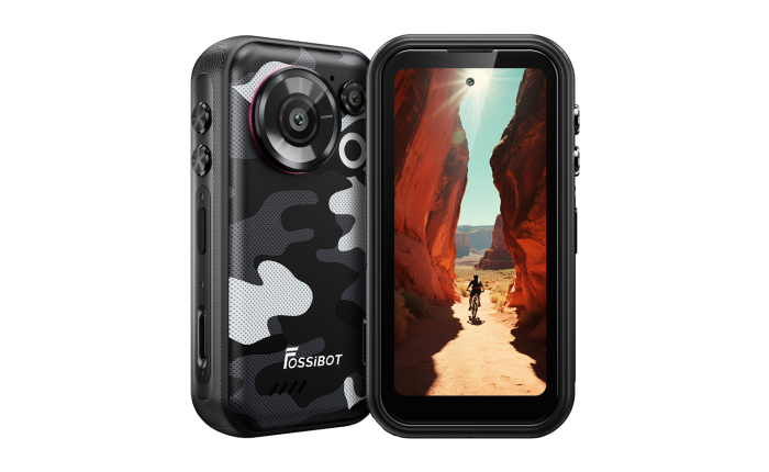 Mobiltelefon FOSSiBOT F116 Pro, fekete, 5G, 4.05" 120Hz, 36GB RAM (12GB+24GB bővíthető) 256GB ROM, MediaTek Dimensity 7300, 48MP ultraszéles látószögű kamera, 3700mAh, 33W töltés, Dual SIM [3]