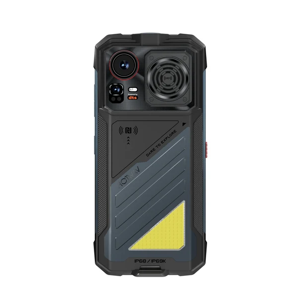 HOTWAV Hyper 8E Mobile Phone, Black, 4G LTE, NFC, 6.8” HD+ 120Hz, 16GB RAM (6GB + 10GB Extended), 128GB ROM, Unisoc T7250, 16000mAh 33W, 48MP Camera, Android 16, Dual SIM [3]