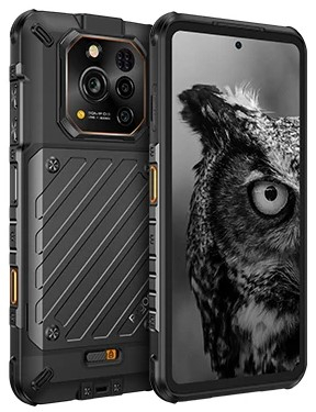 Telefon mobil RugOne Xever 7, Negru, 5G, 6.67   AMOLED, 24GB RAM (12GB + 12GB Extensibili), 512GB ROM, 50MP, Android 15, Dimensity 7025, Baterie interschimbabila, eSIM, Night Vision, 33W, Dual SIM