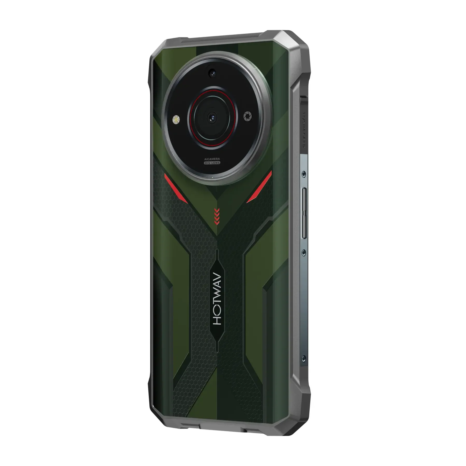 Mobile Phone HOTWAV T7S Green, 4G, 6.52" HD+, 8GB RAM (4GB + 4GB expandable), 128GB ROM, Android 13, MT8788, 6280mAh, 20W, Face ID, Dual SIM [8]