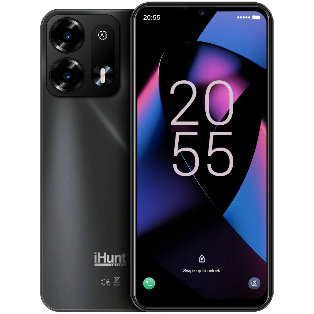 iHunt S26 Ultra Black 4G Mobile Phone 6.52″ HD+ 8GB RAM (4GB + 4GB Virtual) 128GB ROM Dual SIM Android 14 [2]
