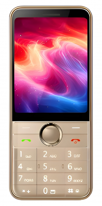 Mobile Phone iSEN F95, Gold,  4G, Dual SIM, 2.8'' TFT, 48MB RAM + T-Flash 32GB, 0.08 MP Camera, 1000 mAh [3]