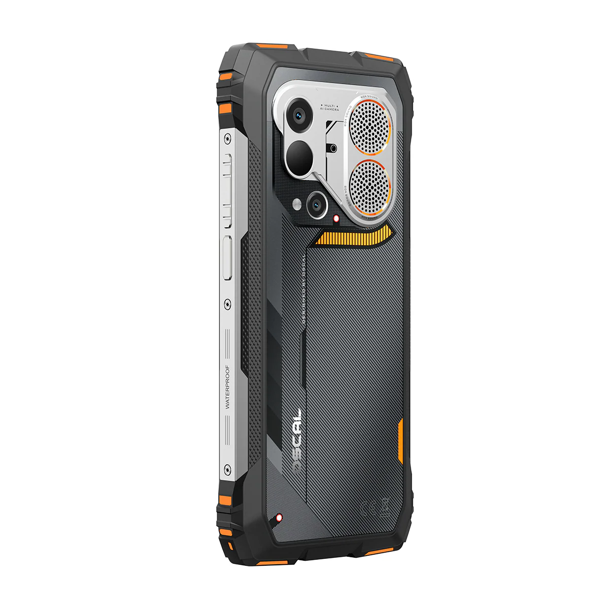 OSCAL PILOT 6 Mobile Phone, Orange, 4G LTE, Thermal Camera 160×120, 6.78" FHD+ 120Hz Display, 48GB RAM (12GB + 36GB Expandable), 256GB ROM, 108MP Camera, 10000mAh Battery, NFC, Dual SIM [3]