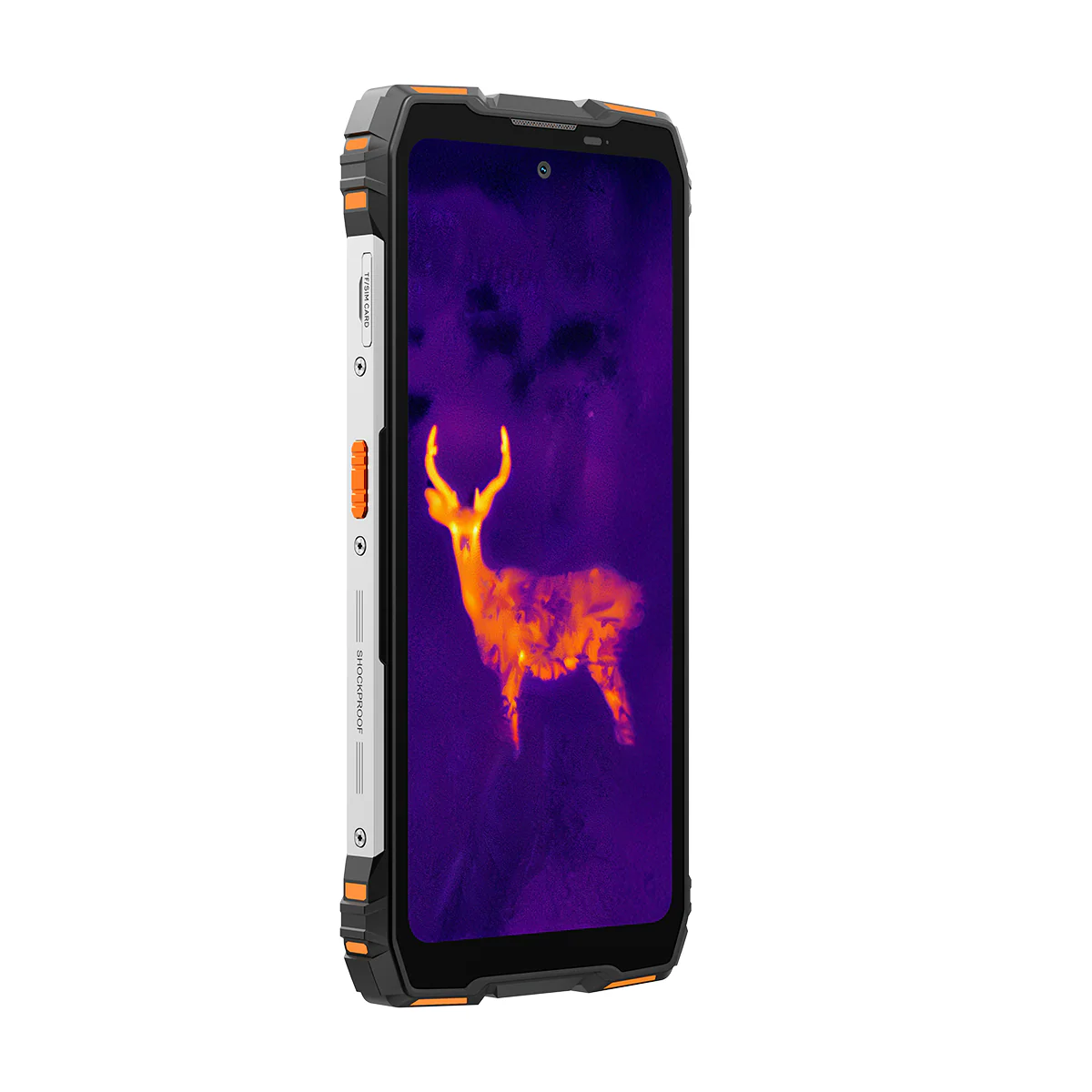 OSCAL PILOT 6 Mobile Phone, Orange, 4G LTE, Thermal Camera 160×120, 6.78" FHD+ 120Hz Display, 48GB RAM (12GB + 36GB Expandable), 256GB ROM, 108MP Camera, 10000mAh Battery, NFC, Dual SIM [4]