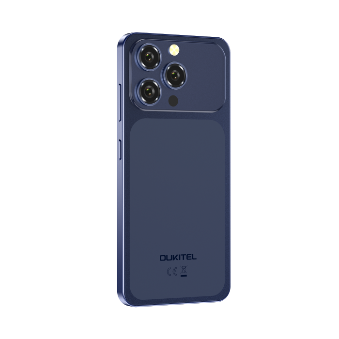 Oukitel C17 Okostelefon, Kék, 4G, 6.52" HD Kijelző, 16GB RAM (4GB + 12GB bővíthető), 128GB, 13MP Kamera, 5000mAh Akkumulátor, Android 16, Dual SIM [4]