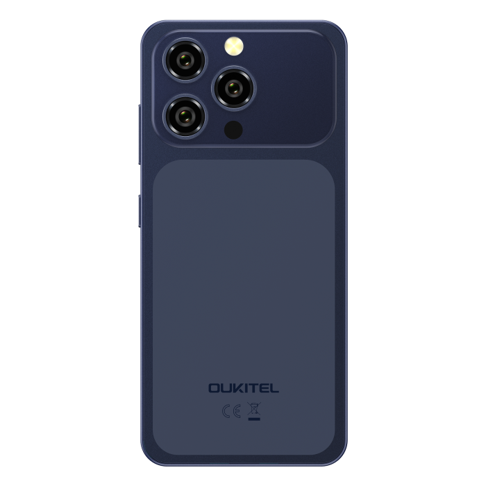 Telefon Mobil Oukitel C17, Albastru, 4G, Ecran 6.52" HD,16GB RAM (4GB + 12GB extensibili), 64GB, Cameră 13MP, Baterie 5000mAh, Android 16, Dual SIM [2]