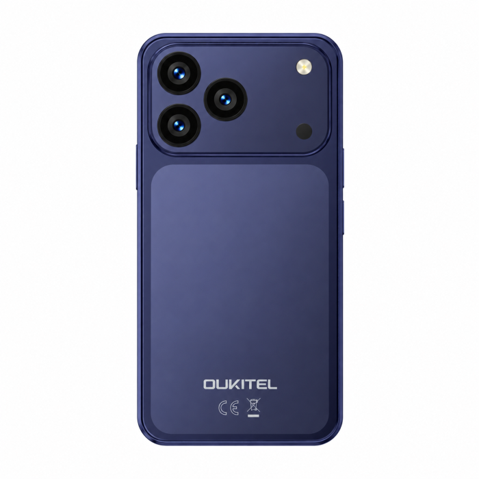 Telefon Mobil OUKITEL C17 Mini, Albastru, 4G LTE, 4” TFT, 16GB RAM (4GB + 12GB extensibili), 64GB ROM, Unisoc T610 Octa-Core, 2300mAh 10W, Cameră 13MP, IP68/IP69K, Dual SIM [2]